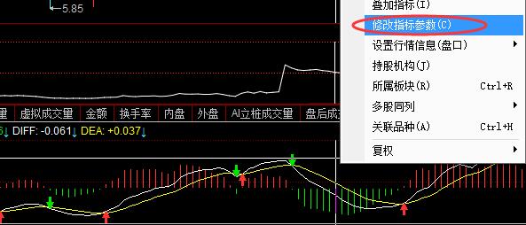 macd指数具体设置步骤